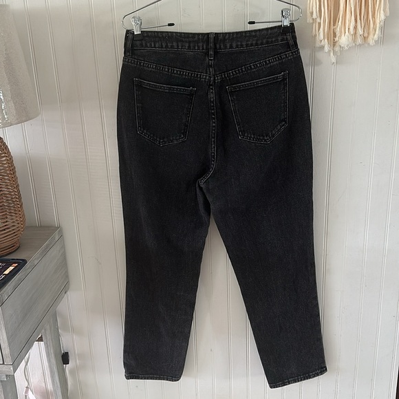 PacSun Charcoal Gray Mom Jeans sz 6 (28) - Picture 6 of 9